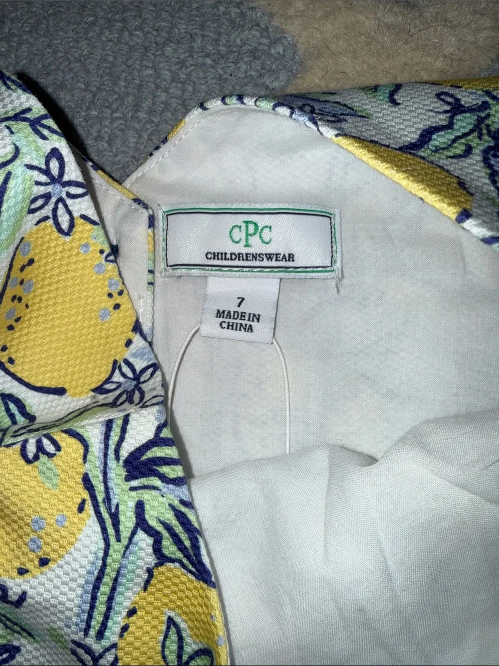 CPC childrenswear Lemon set